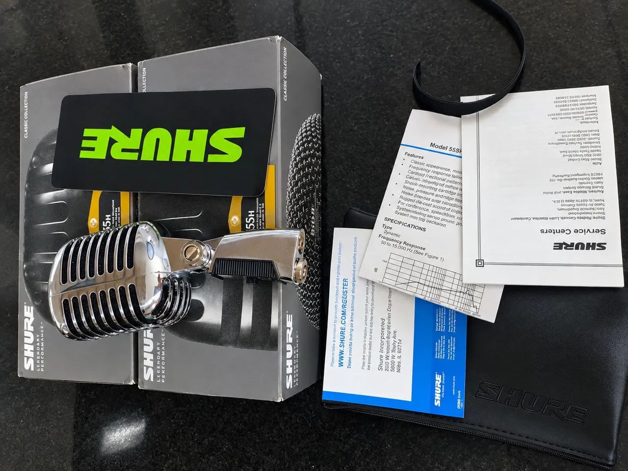 Microfone shure 55 SH séries 2  - Foto 2