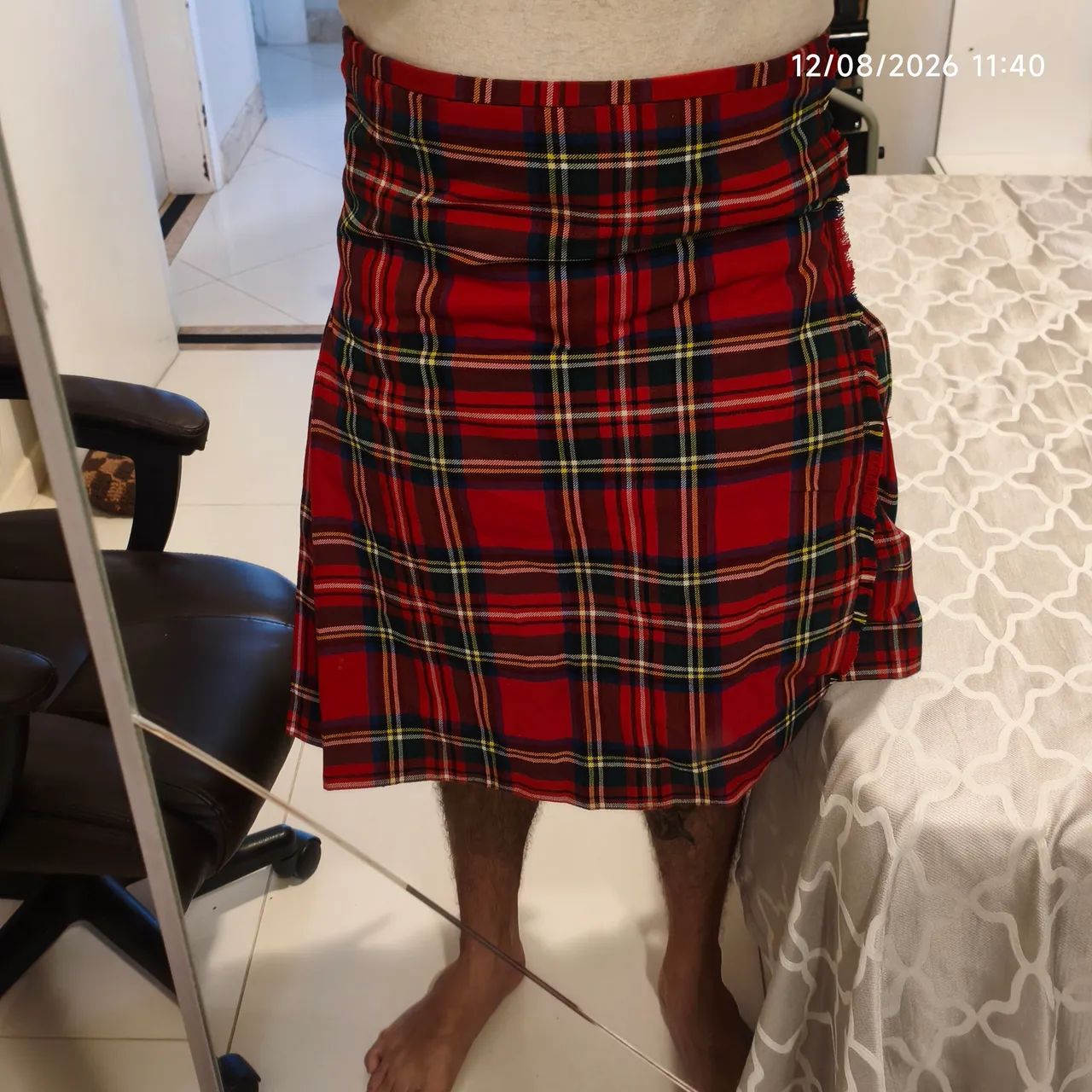 Kilt escocês / saia escocesa  - Foto 2