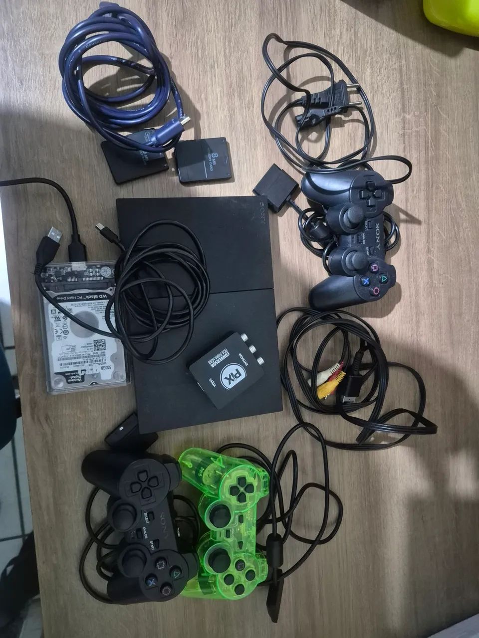 Playstation 2 Completo e Funcionando