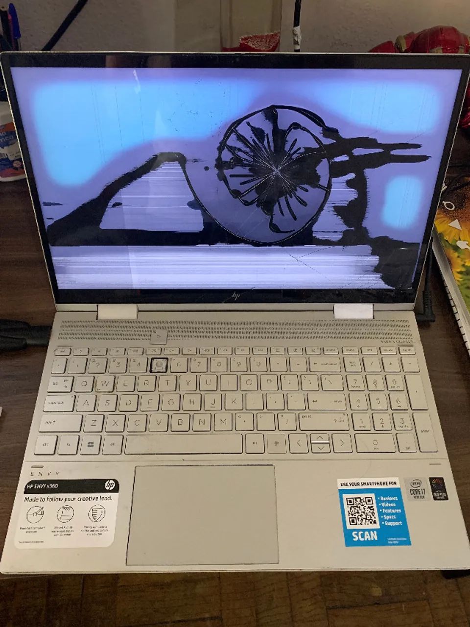 notebook hp envy x360 15m-ed0023dx i7 10º geração 12gb ram 1tb ssd