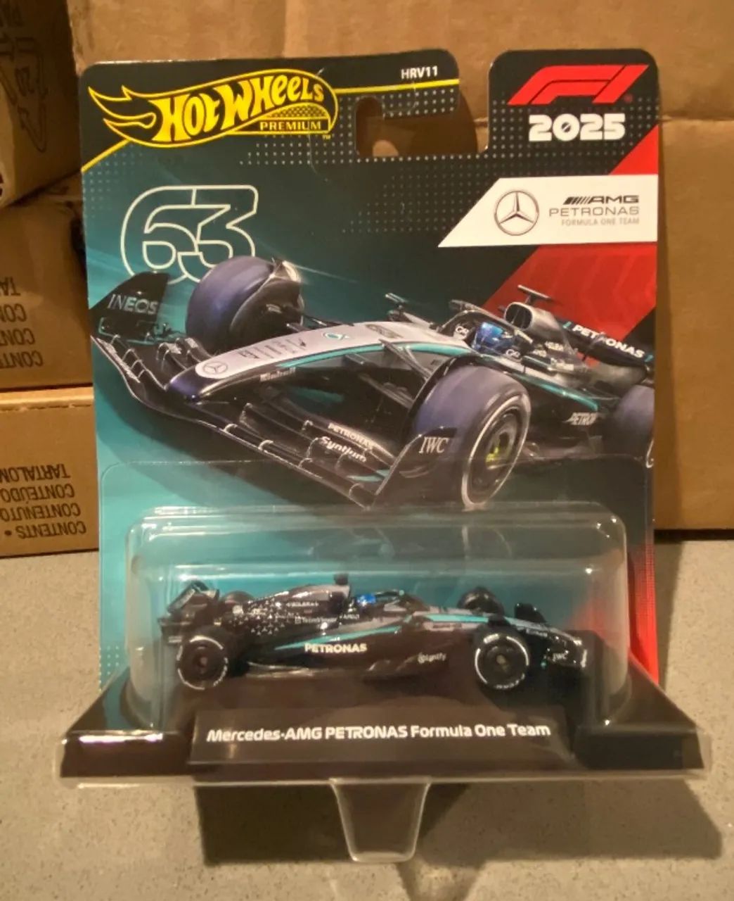 Hot Wheels Premium Mercedes AMG Petronas - Formula 1 2025