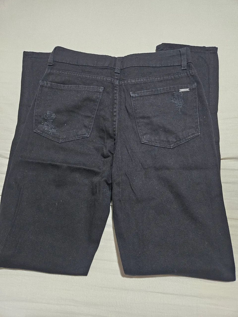 Calça de sarja preta  - Foto 2