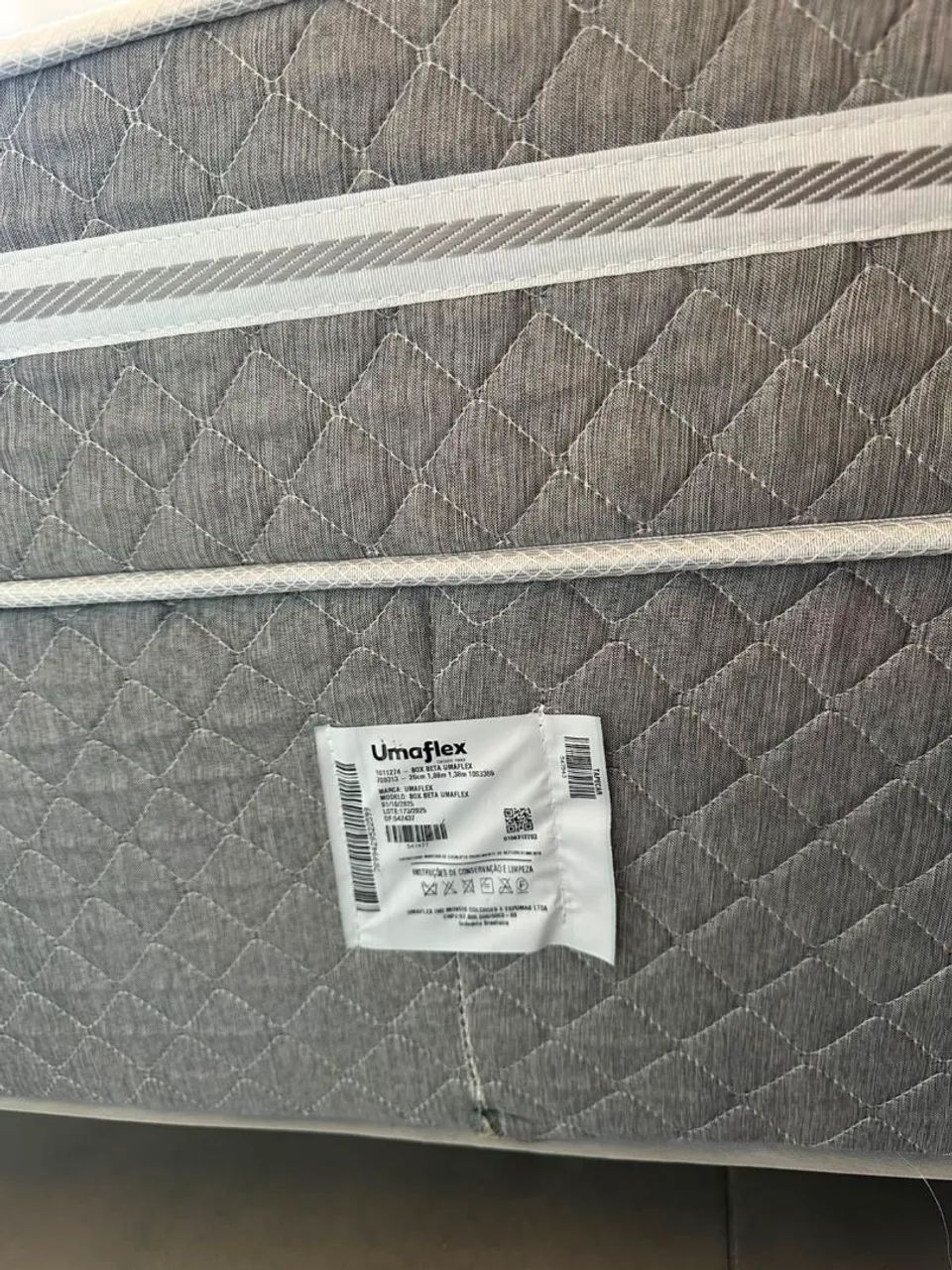 Cama de casal: base + colchão  - Foto 2