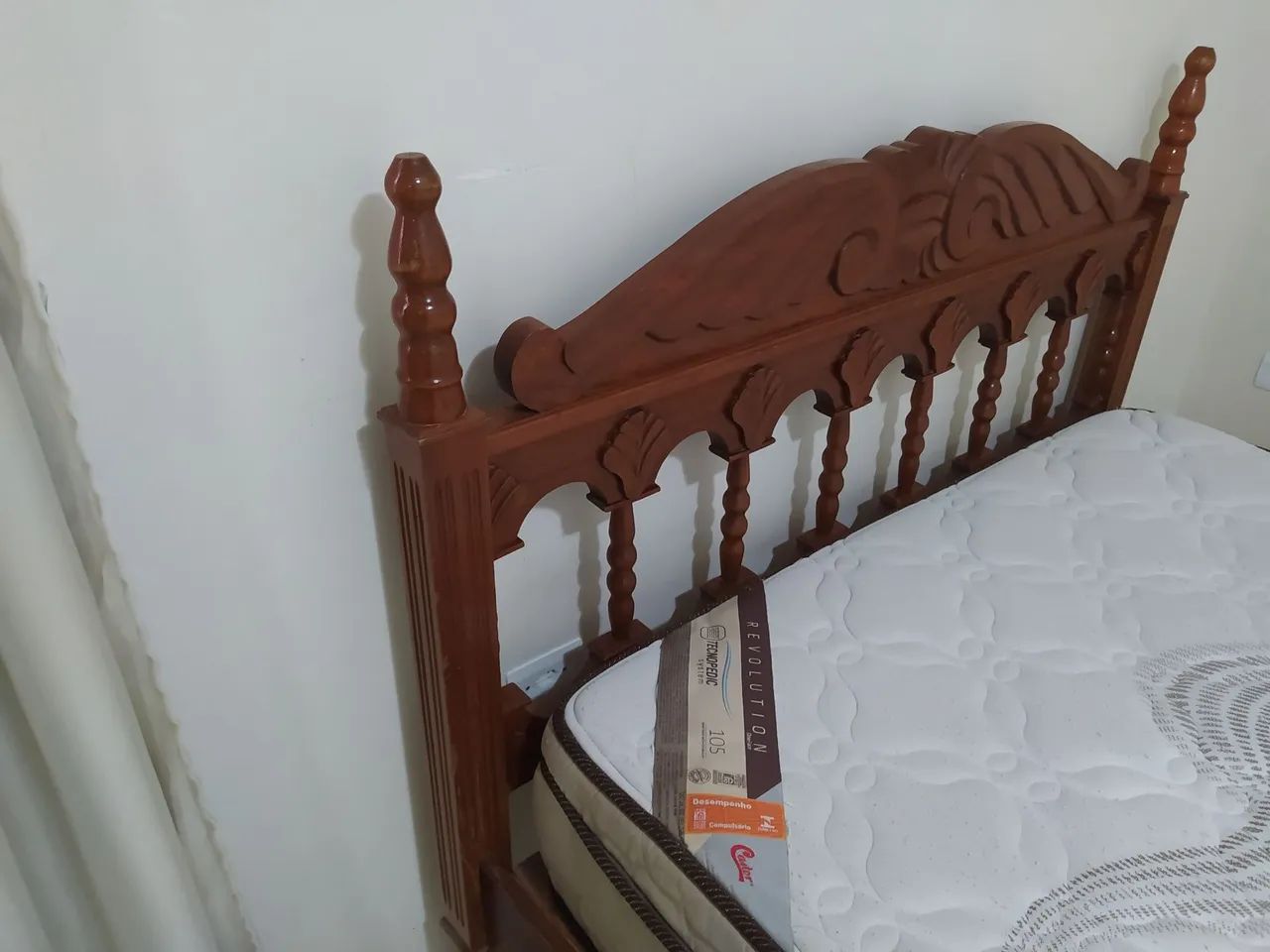 Cama de casal com colchão  - Foto 2