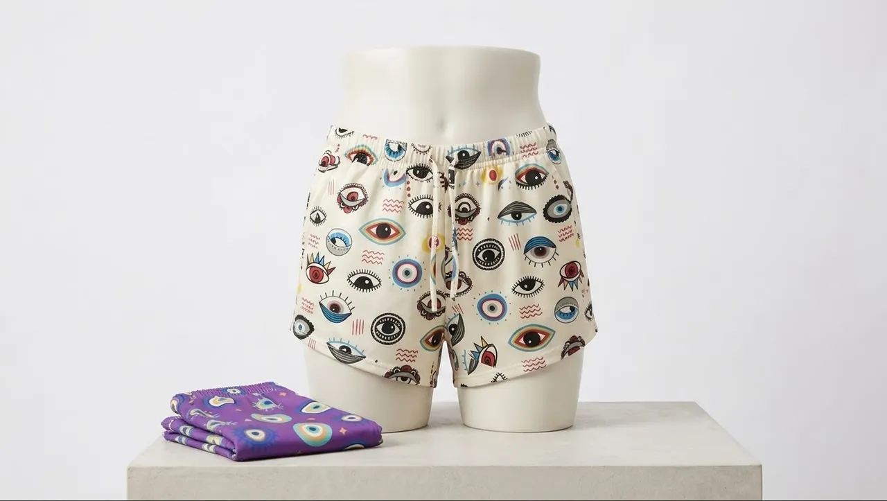 Short Malha Crep - Foto 5