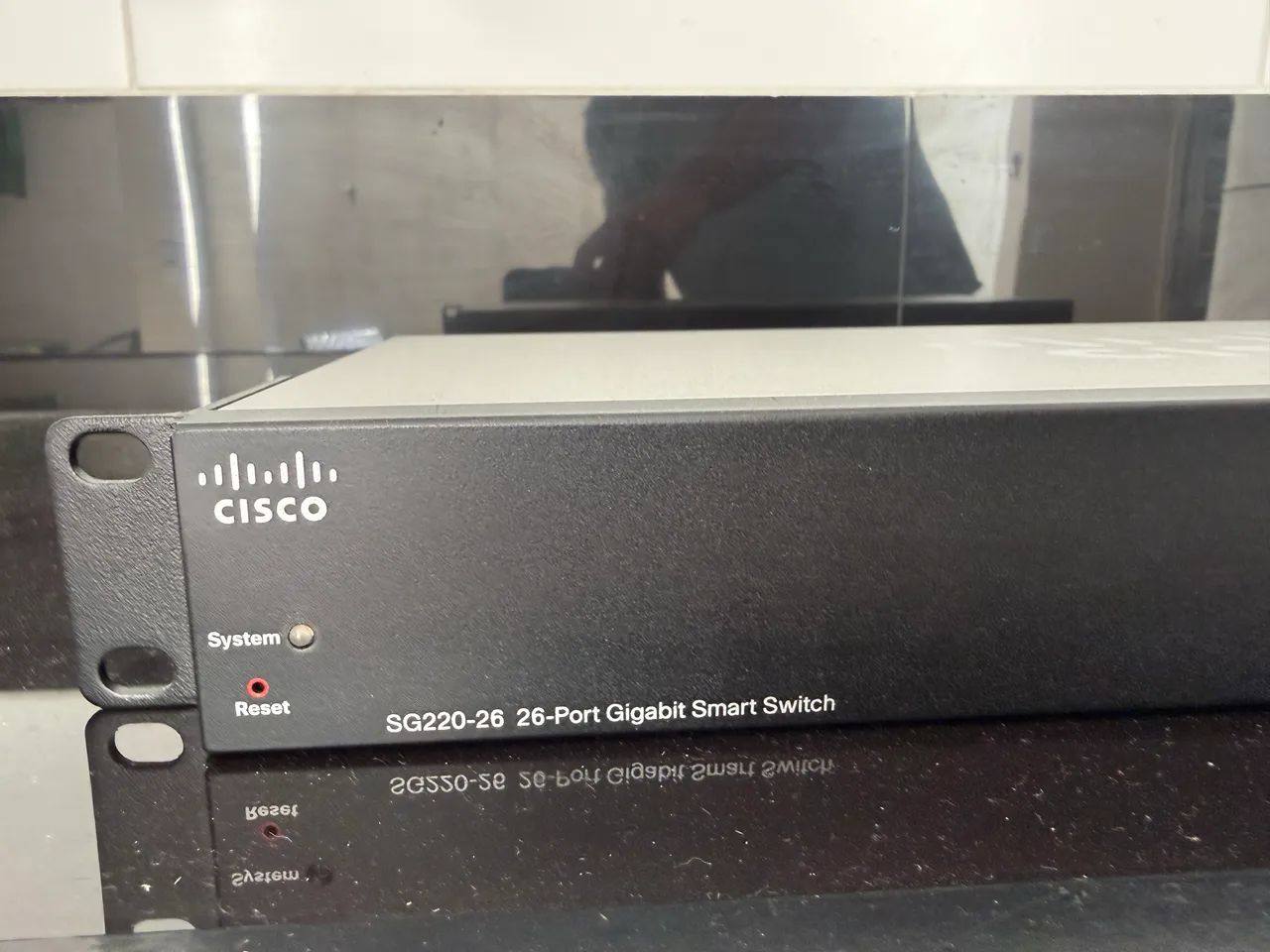 Switch Cisco Sg220-26p 26-port Fgigabit Poe Smart - Foto 4