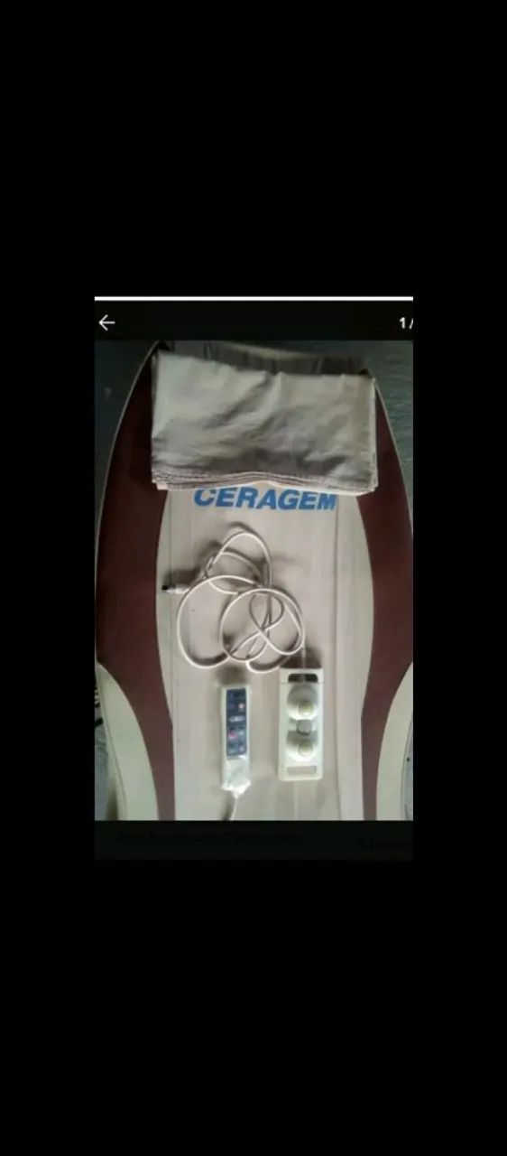 Vendo cama ceragem, super conservada pouco usada, 5.500.00