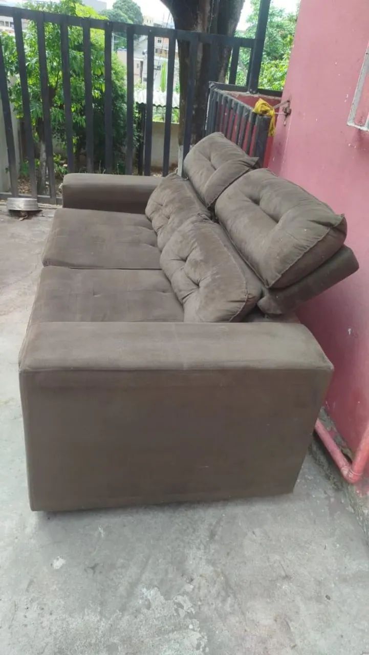 Sofá retrátil, entrega grátis - Foto 5