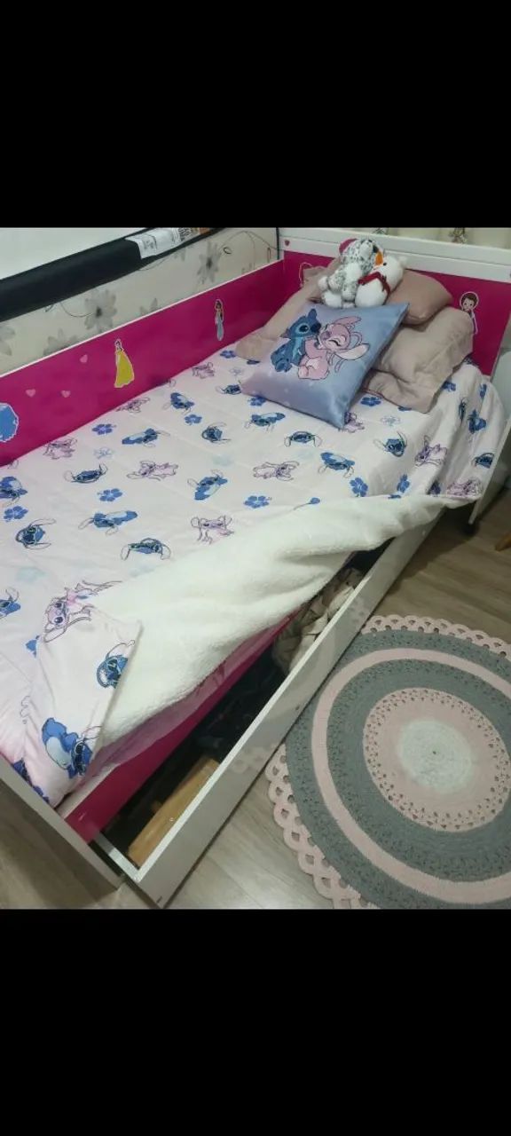 Cama de solteiro com cama auxiliar - Foto 4