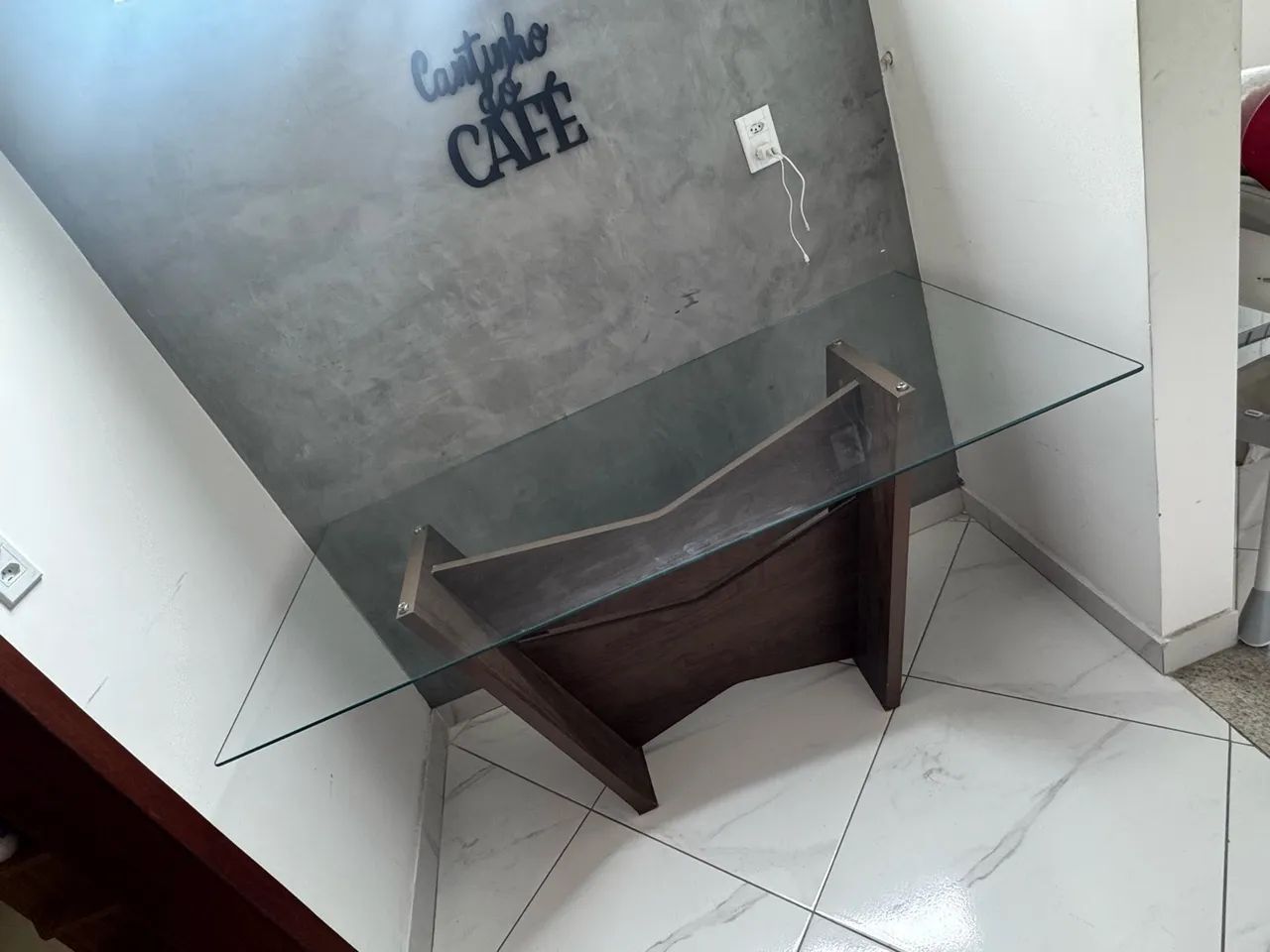 Mesa de vidro 