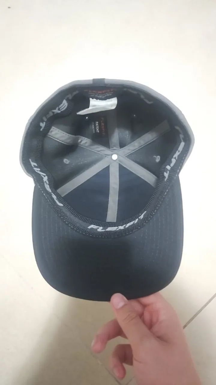 Boné Quiksilver FlexFit Cinza - Foto 5
