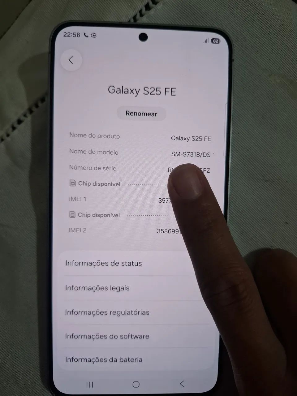 S25 256g novo - Foto 3