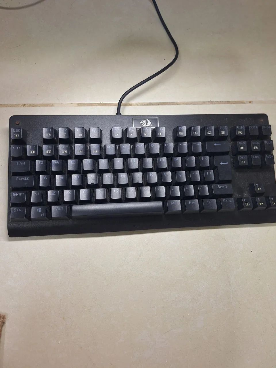 Teclado Mecânico Redragon Dark Avenger Switch Vermelho