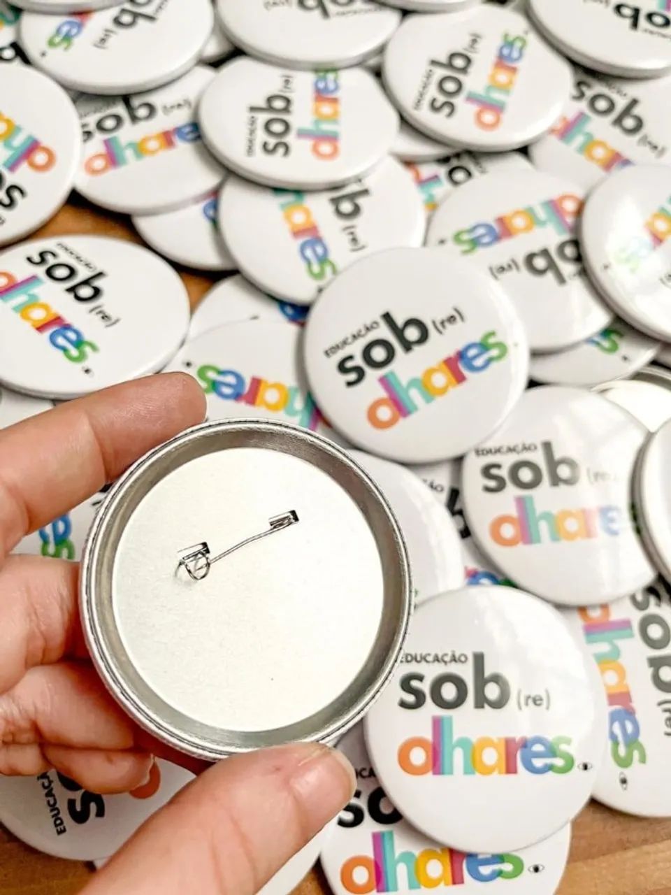 BOTTONS PERSONALIZADOS C/ ALFINETE - Foto 4