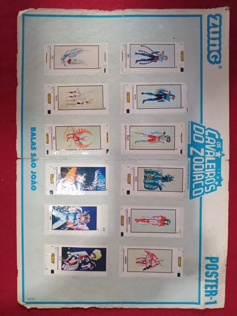 Poster Zung - Cavaleiros do Zodíaco