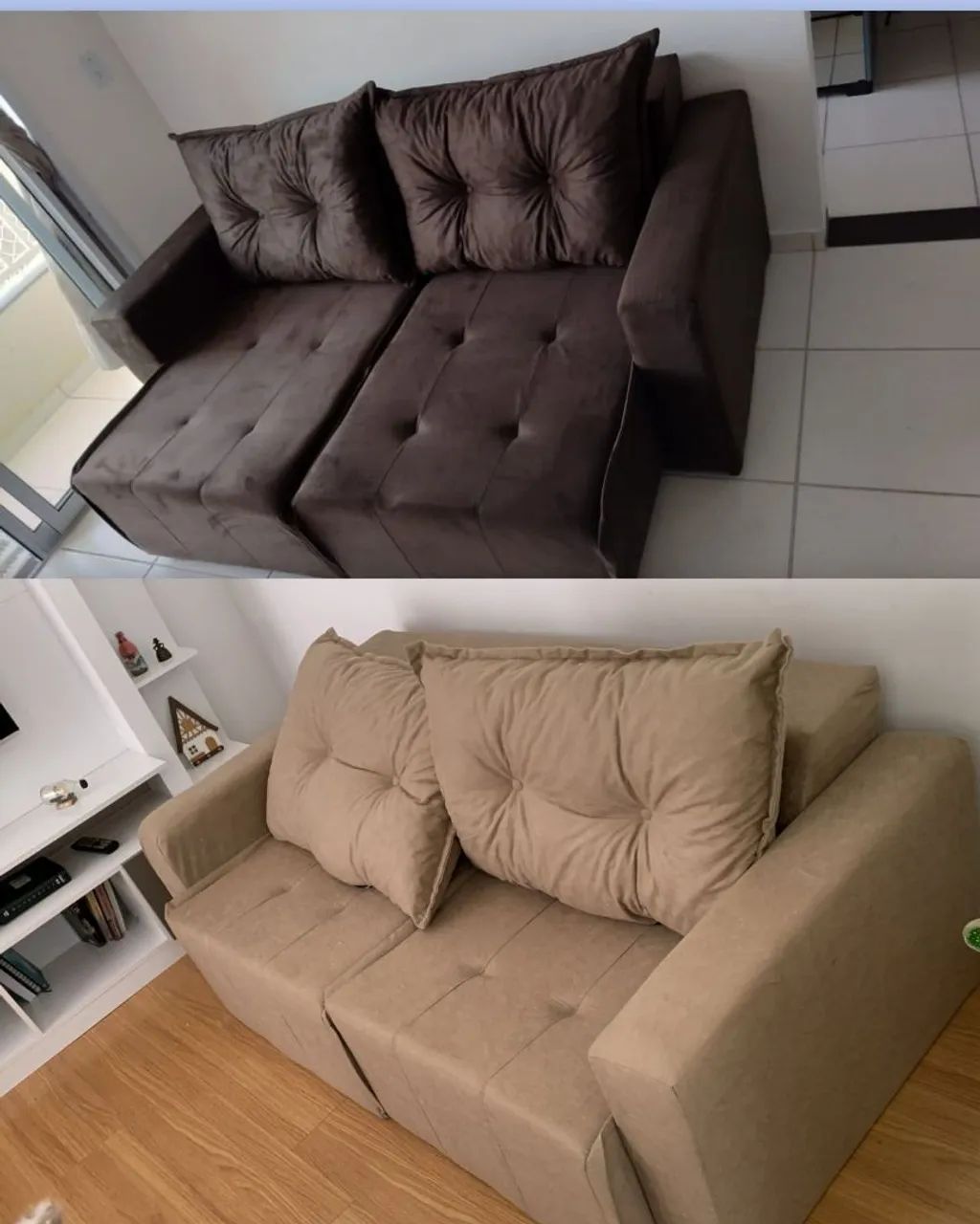 SUA SALA COM SOFA DE FÁBRICA: Sofá retrátil Texas 1.80m em OFERTA (PASSE O CEP)