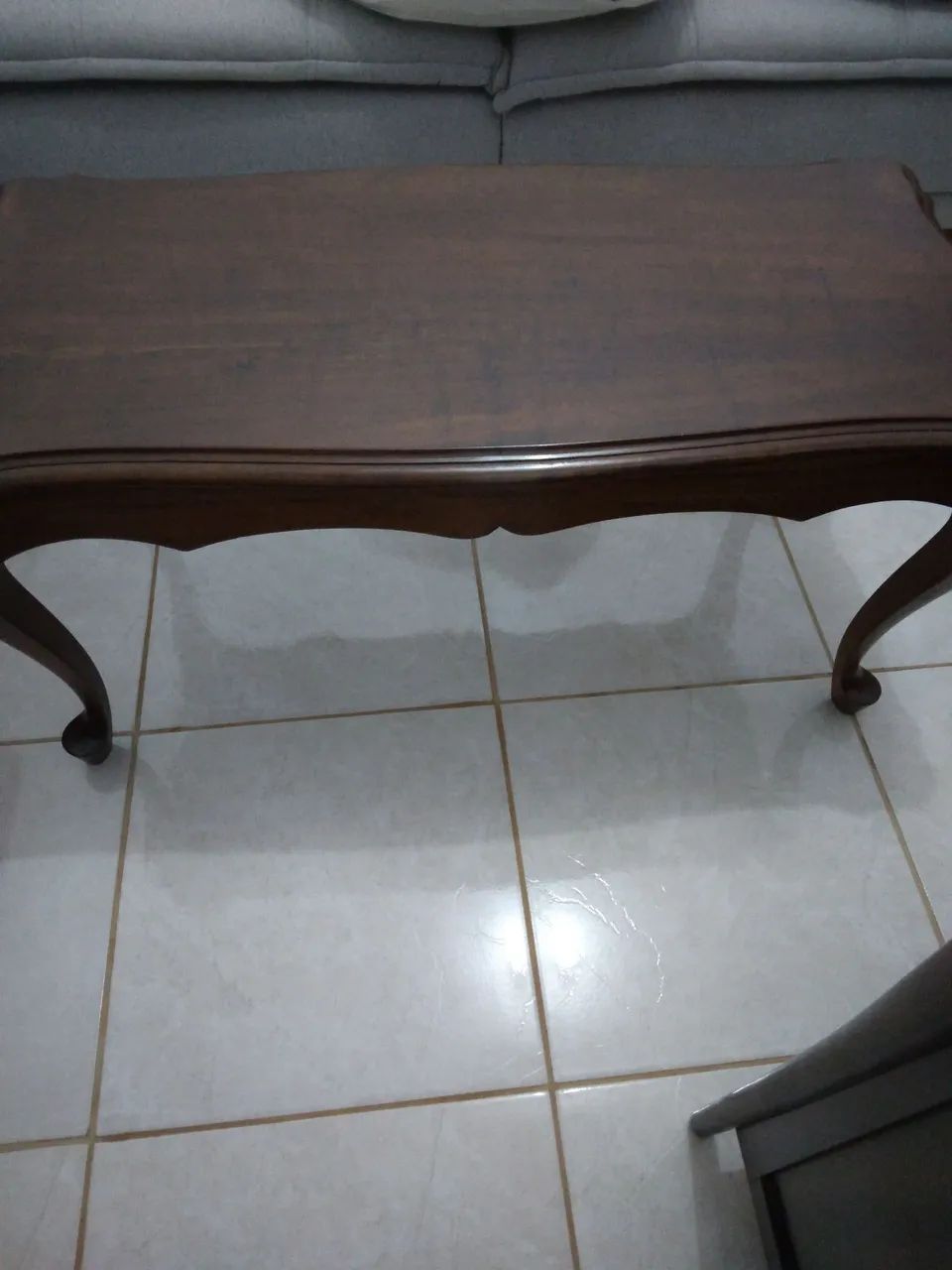 Mesa de centro antiga de madeira  - Foto 2