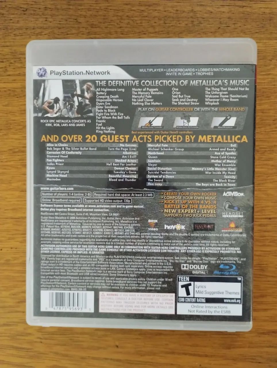 Guitar Hero Metallica ps3  - Foto 3