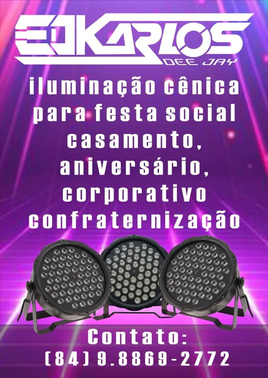 Iluminação p/ Festa 