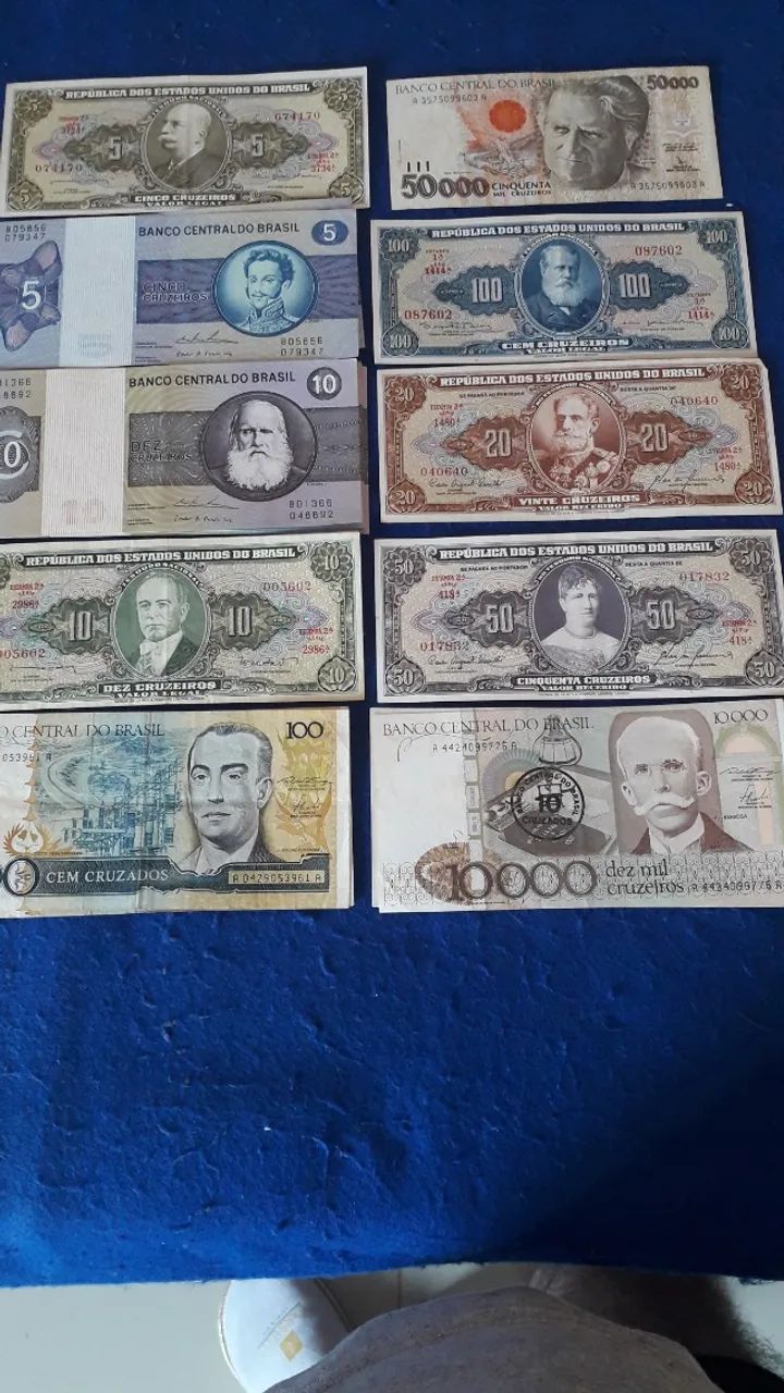 moedas e cédulas antigas. - Foto 2