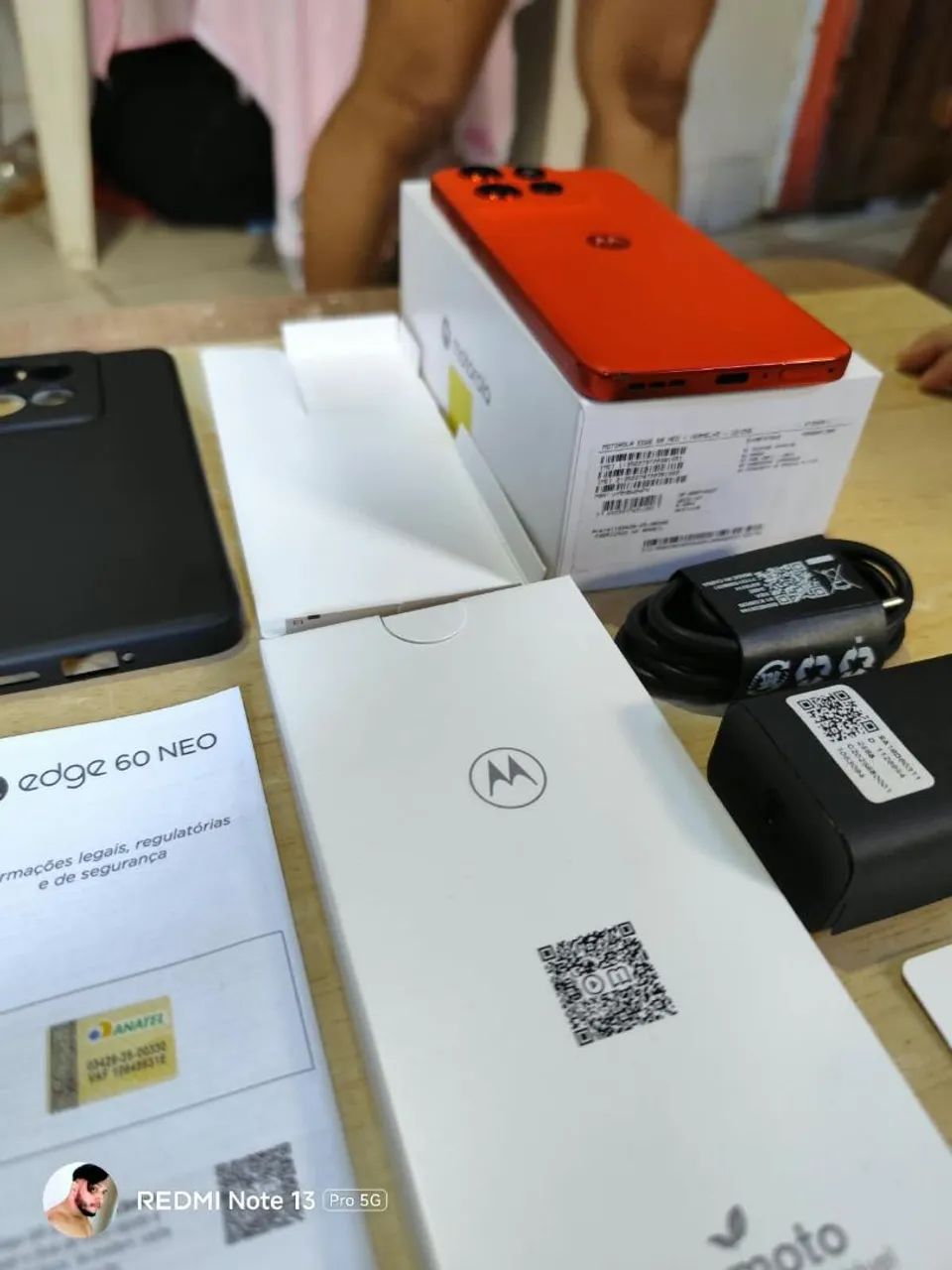 Moto Edge 60 Neo Na Caixa Com - Foto 5