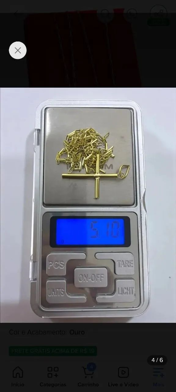 Cordão ouro 18k  - Foto 4