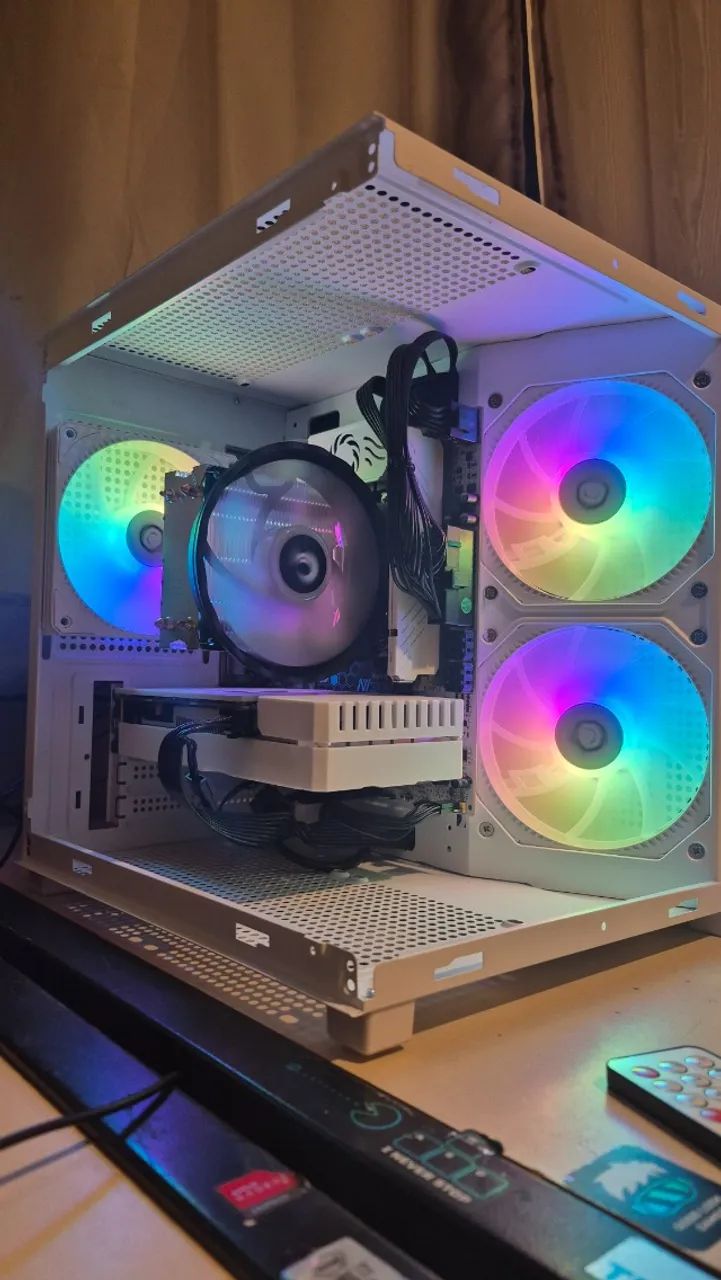PC novo Xeon RX 6500xt SSD M2 500GB com garantia e brindes! - Foto 4