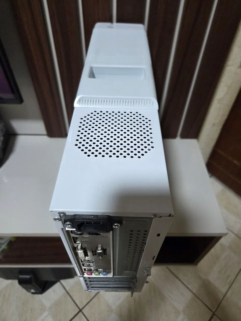 PC Slim Branco Intel Core i3 4ª Geração | 8GB RAM | SSD 240GB - Foto 5