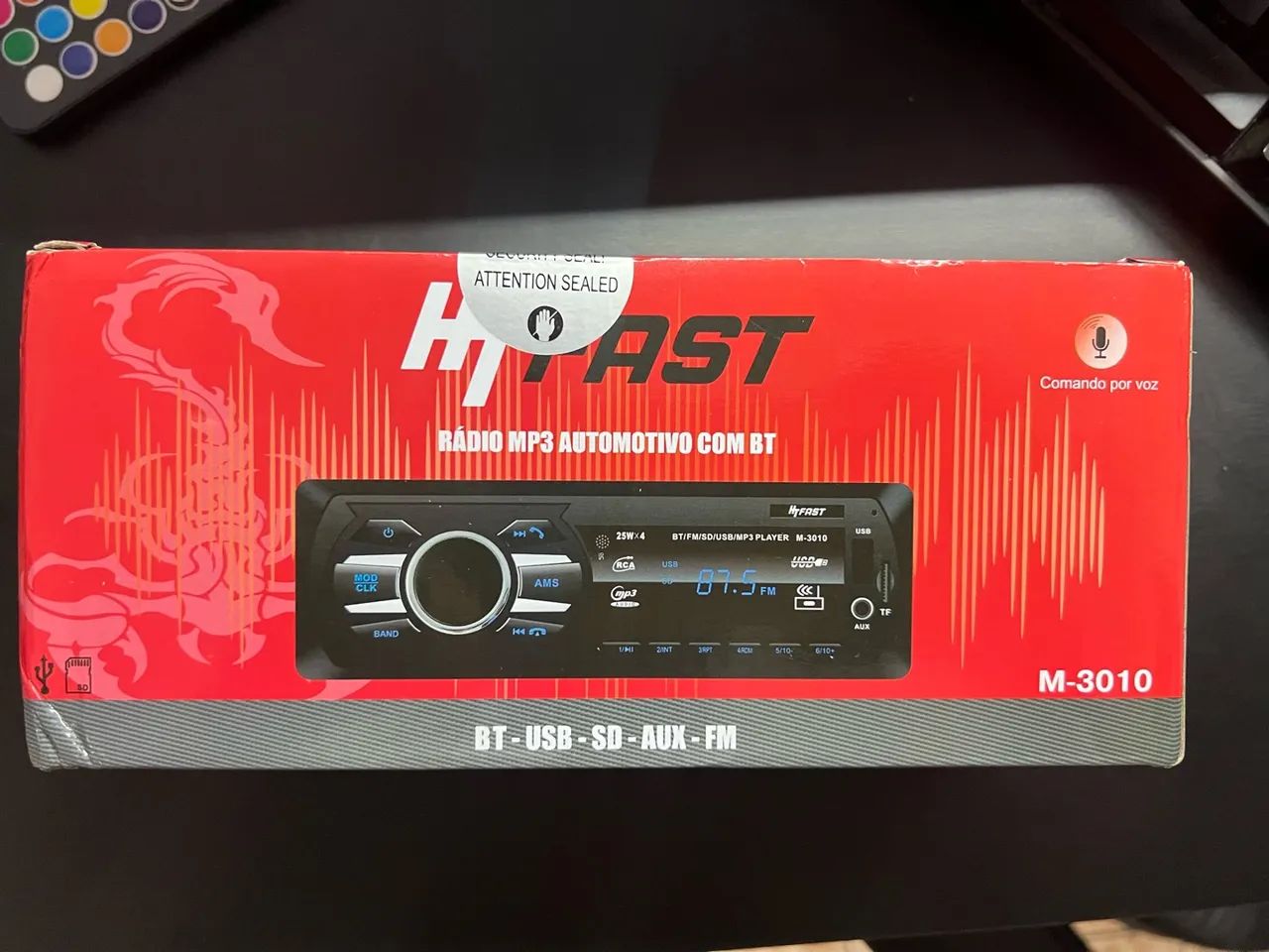 Som bluetooth RADIO MP3 