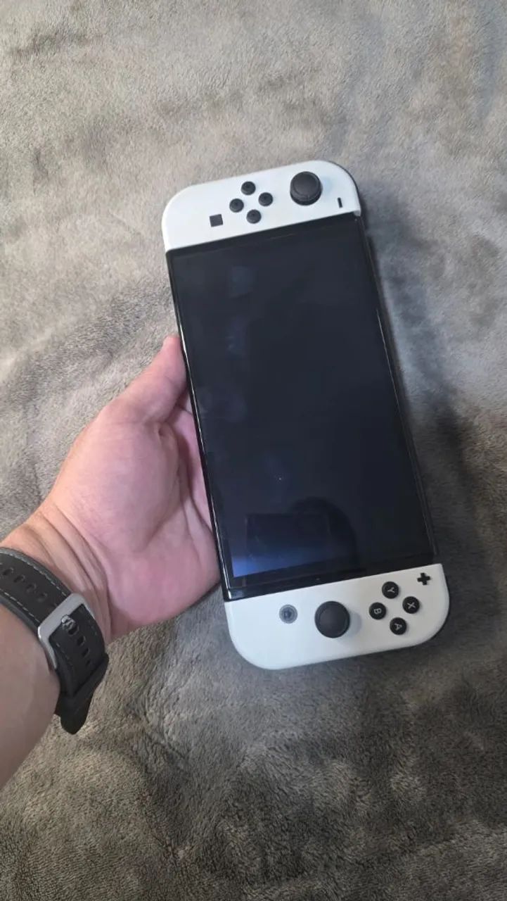 Nintendo Switch OLED Branco ? 64GB - Foto 3