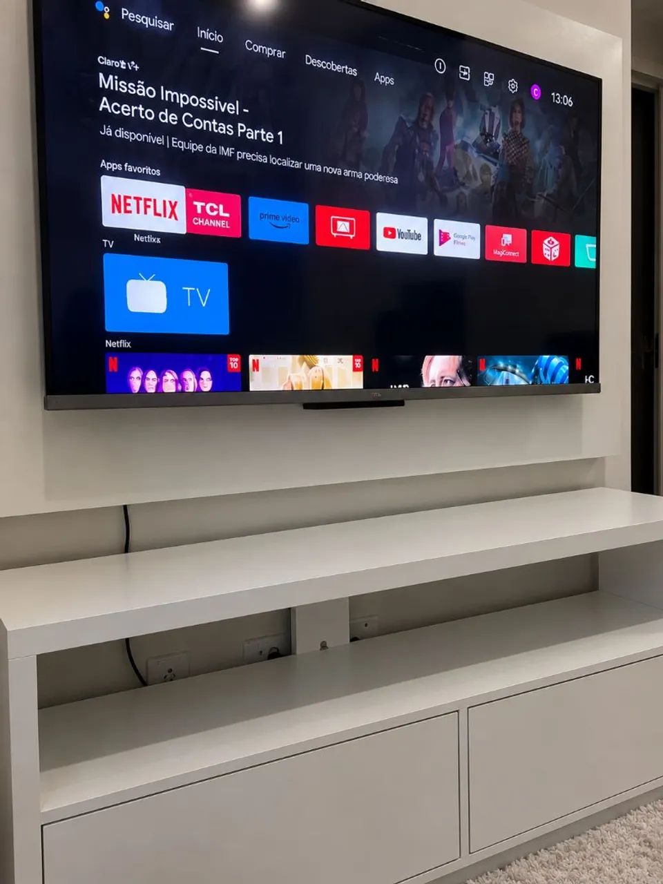 Smart TV TCL - 2 anos de uso - Bem conservada - Foto 3