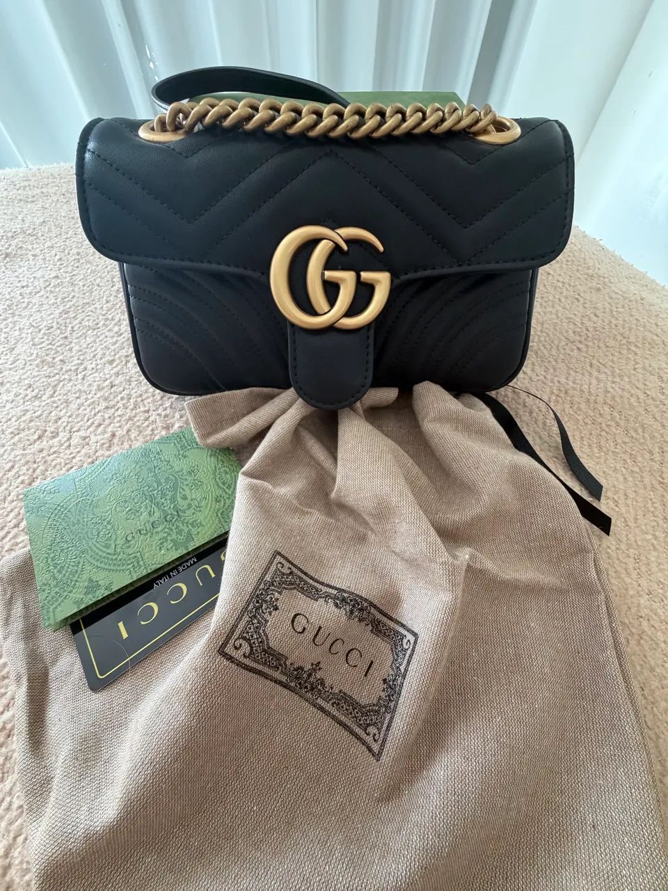 Bolsa Gucci Marmont - M - Foto 4