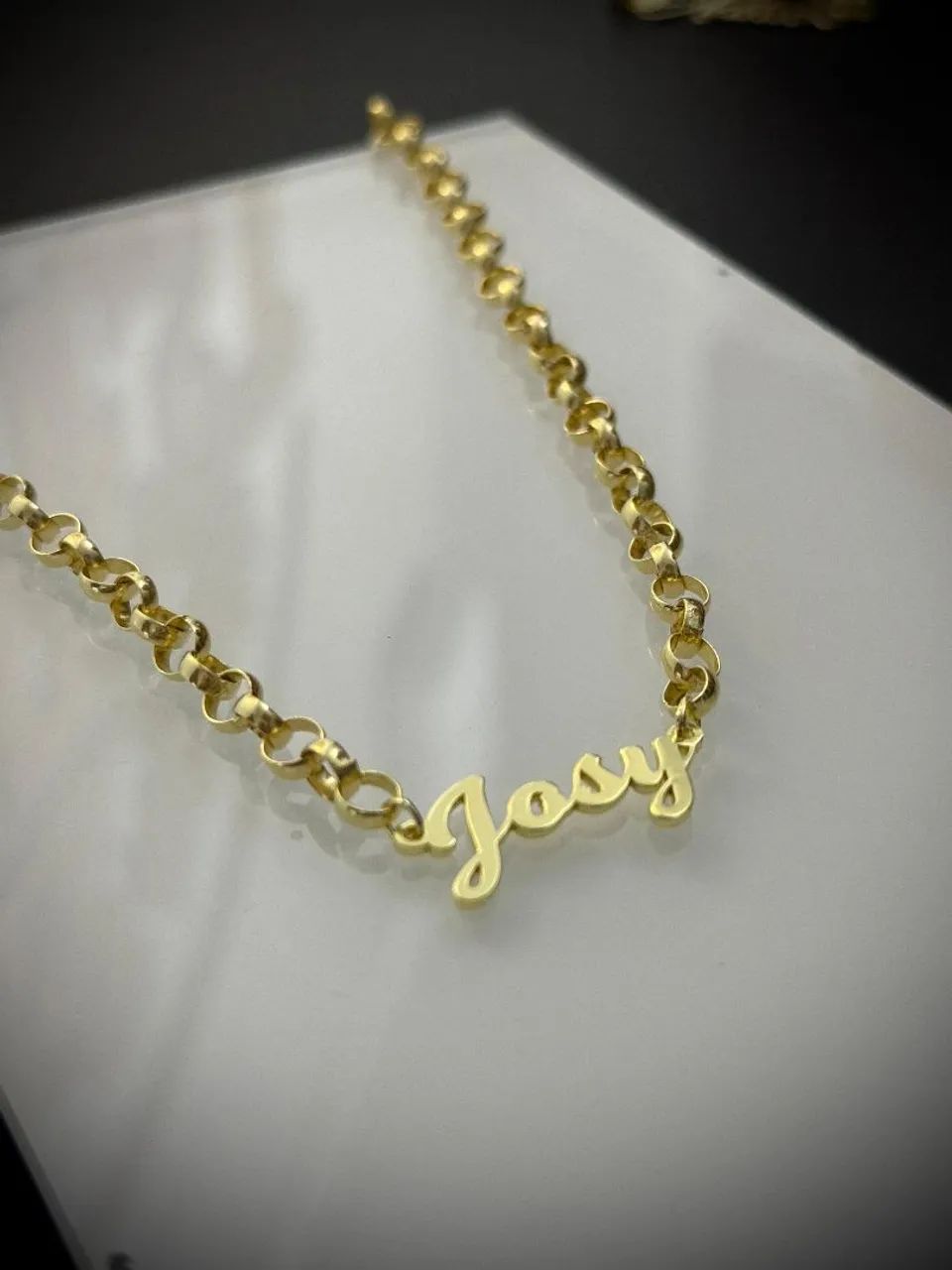 Corrente Personalizada com Nome - Acabamento Premium e Sofisticado  - Foto 3