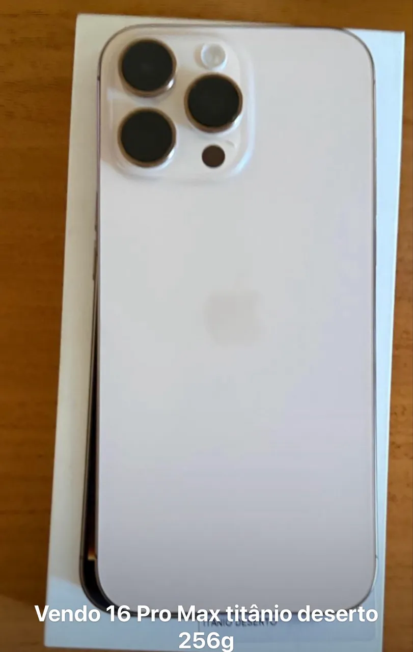 iPhone 16 Pro Max 512GB - Celulares e Smartphones - Bom Jesus