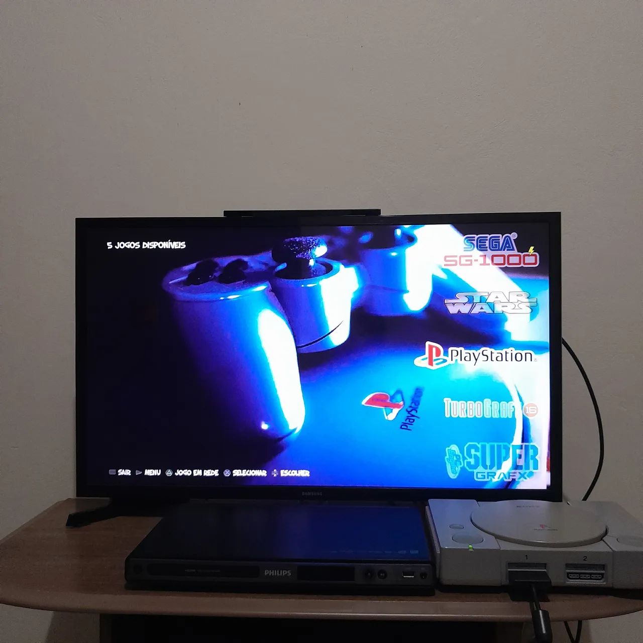 Playstation 1 Fat com Raspberry Play 1 Ps1 Psone - Foto 5