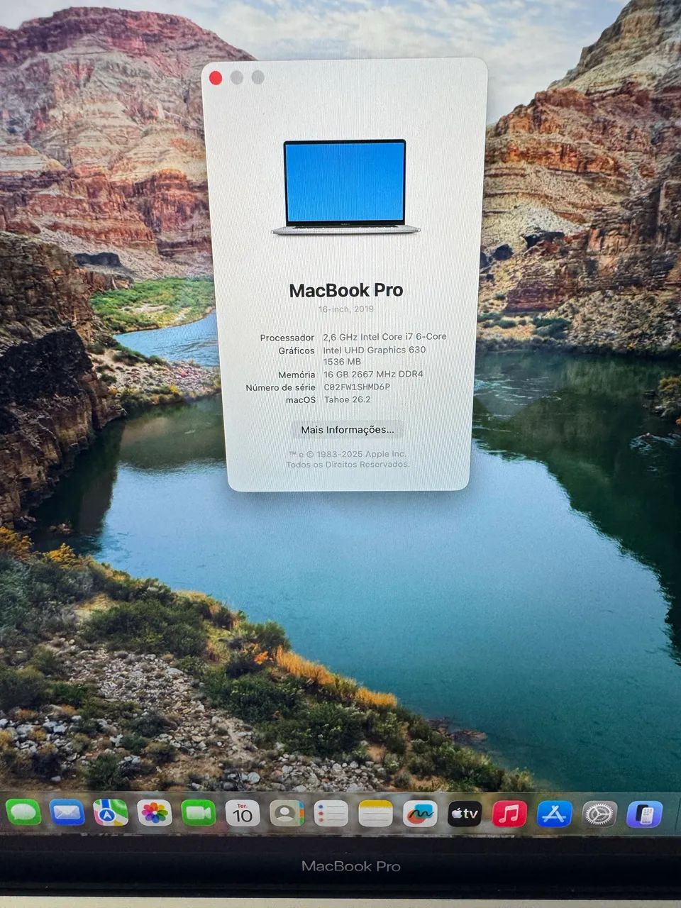 MacBook Pro 16" 2019 Core i7 16GB RAM 512 SSD - Foto 5