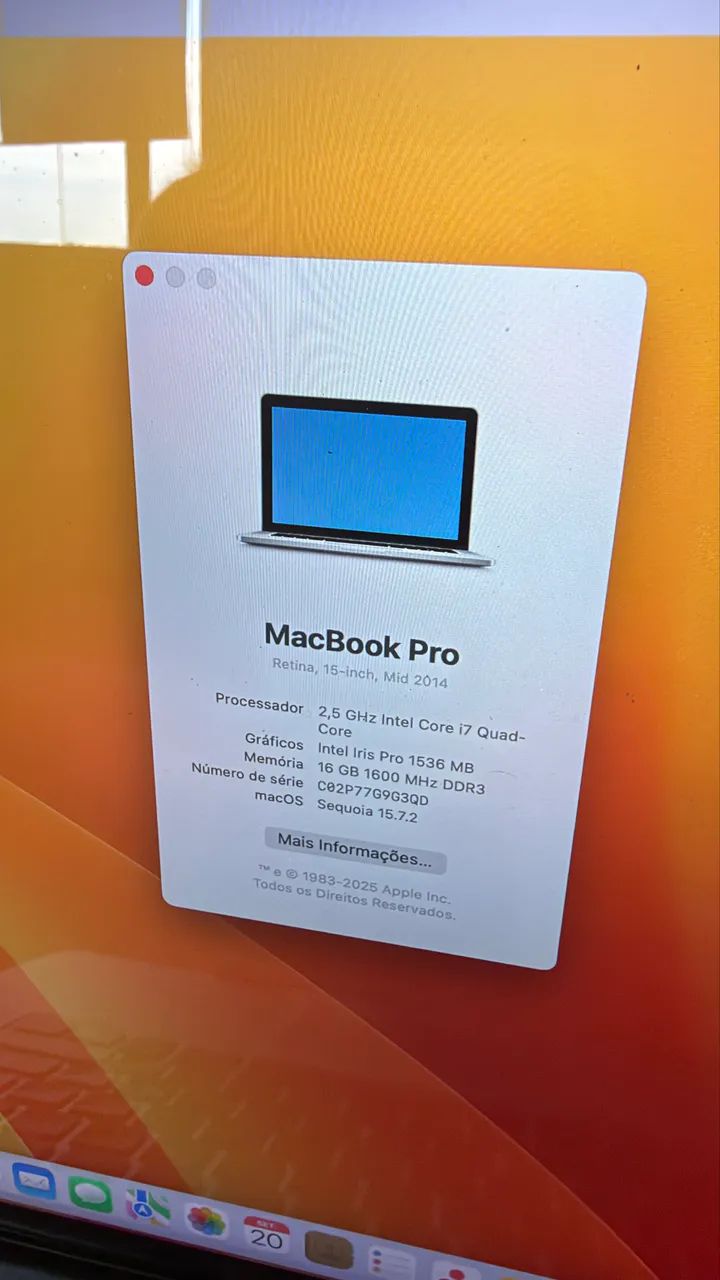 MacBook Pro i7 quad core 16 Gb ram 512 Gb - Notebooks - Barra