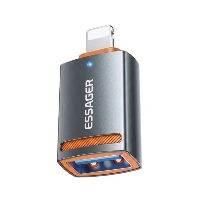 Conector Essager OTG Usb A Iphone lightning - Foto 2