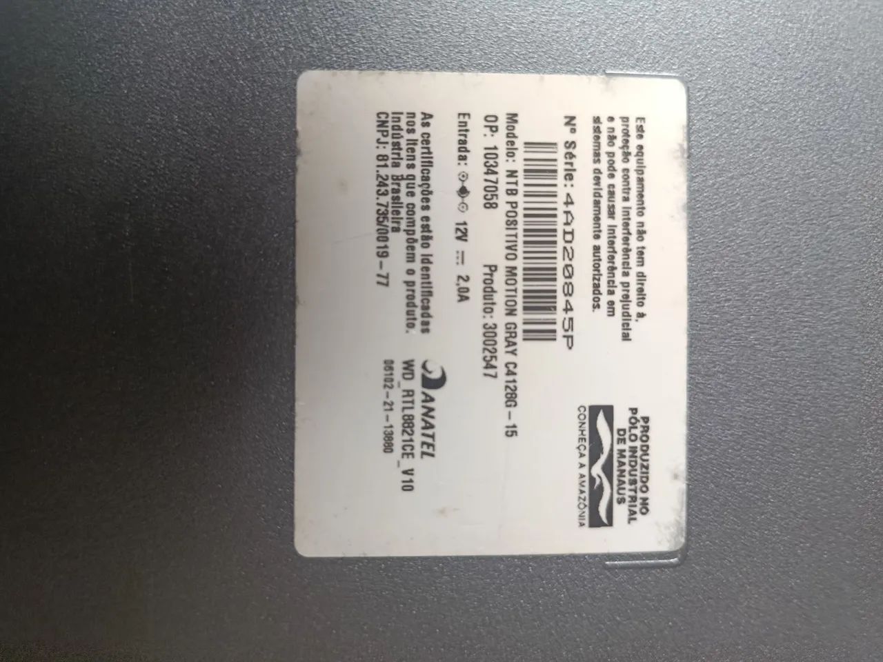 Notebook Positivo | Celeron 4020 | SSD 120GB | 4 gb - Foto 5