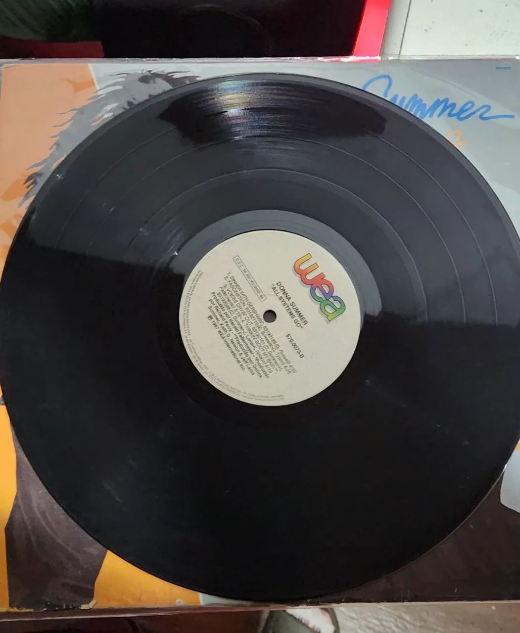 Disco vinil DONNA SUMMER "ALL SYSTEMS GO" lp - Foto 4