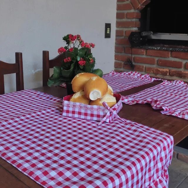 Jogo americano com caminho de mesa  - Foto 2