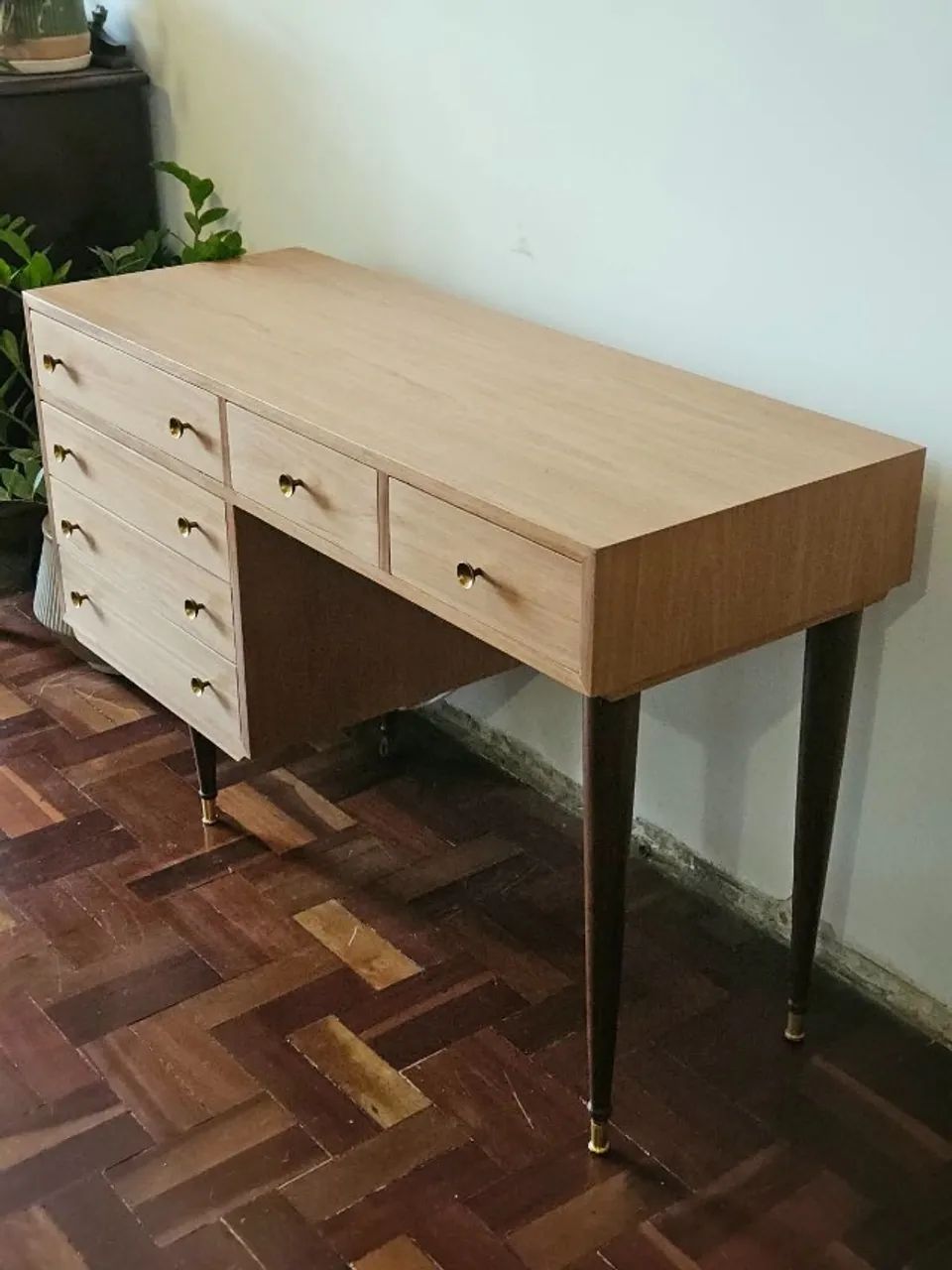 Escrivaninha modernista restaurada - anos 60 - Foto 5
