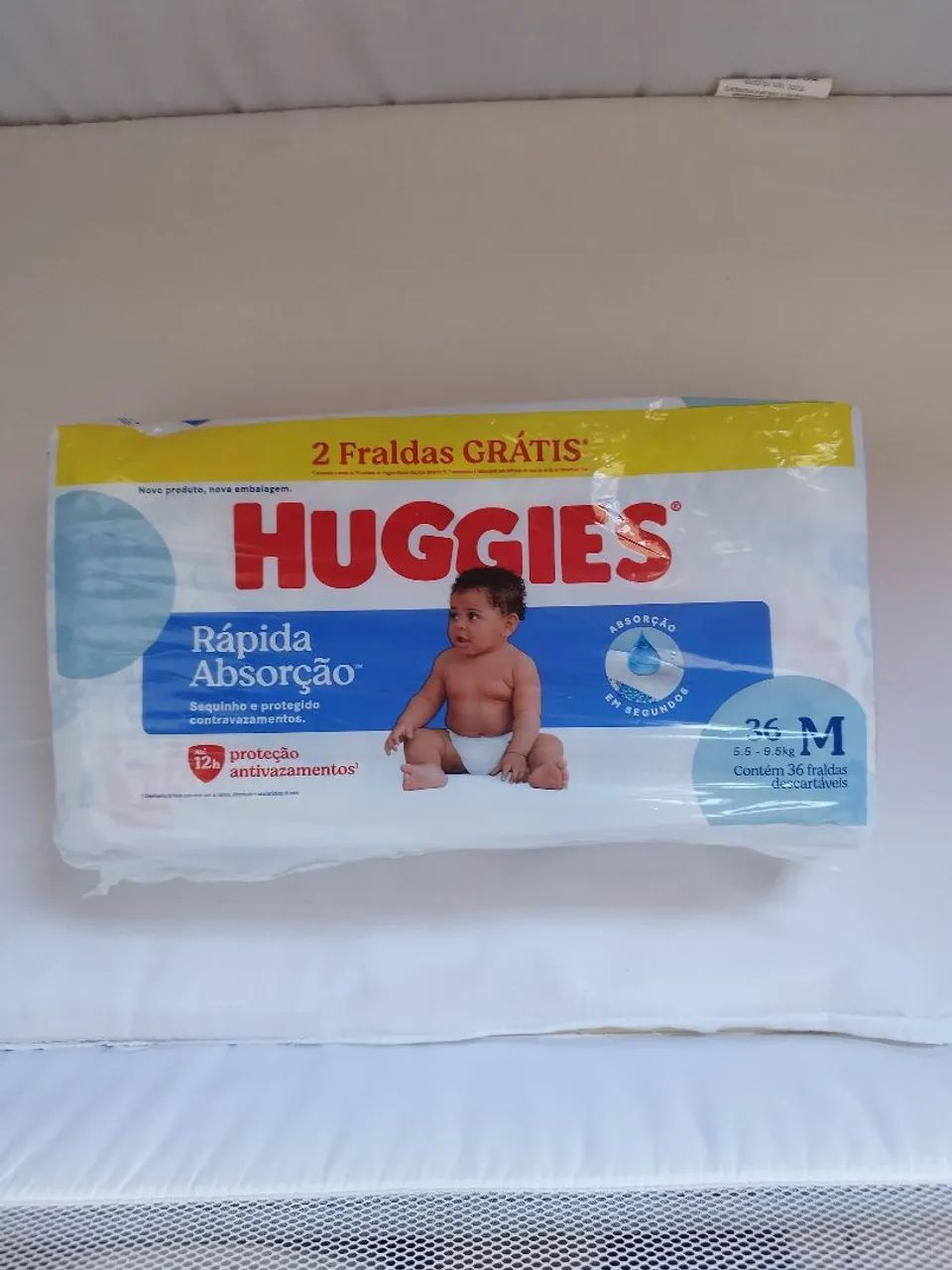 Fraudas Huggies tamanho M - Foto 4