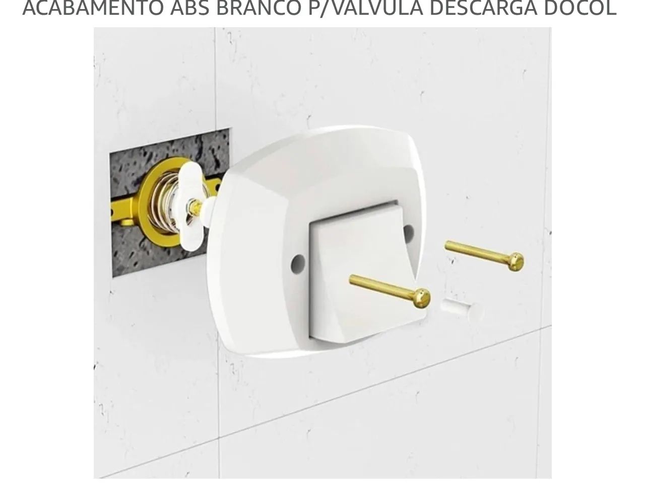 Acabamento de válvula ducol estoque de 10 peças - Foto 3