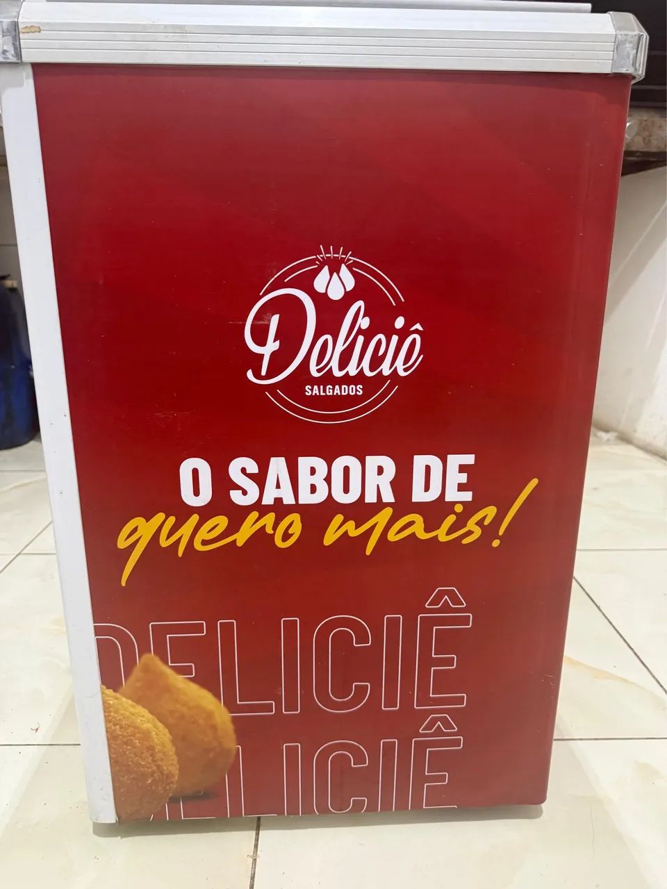 Vendo Freezer 120L Tampa de Vidro - Foto 3