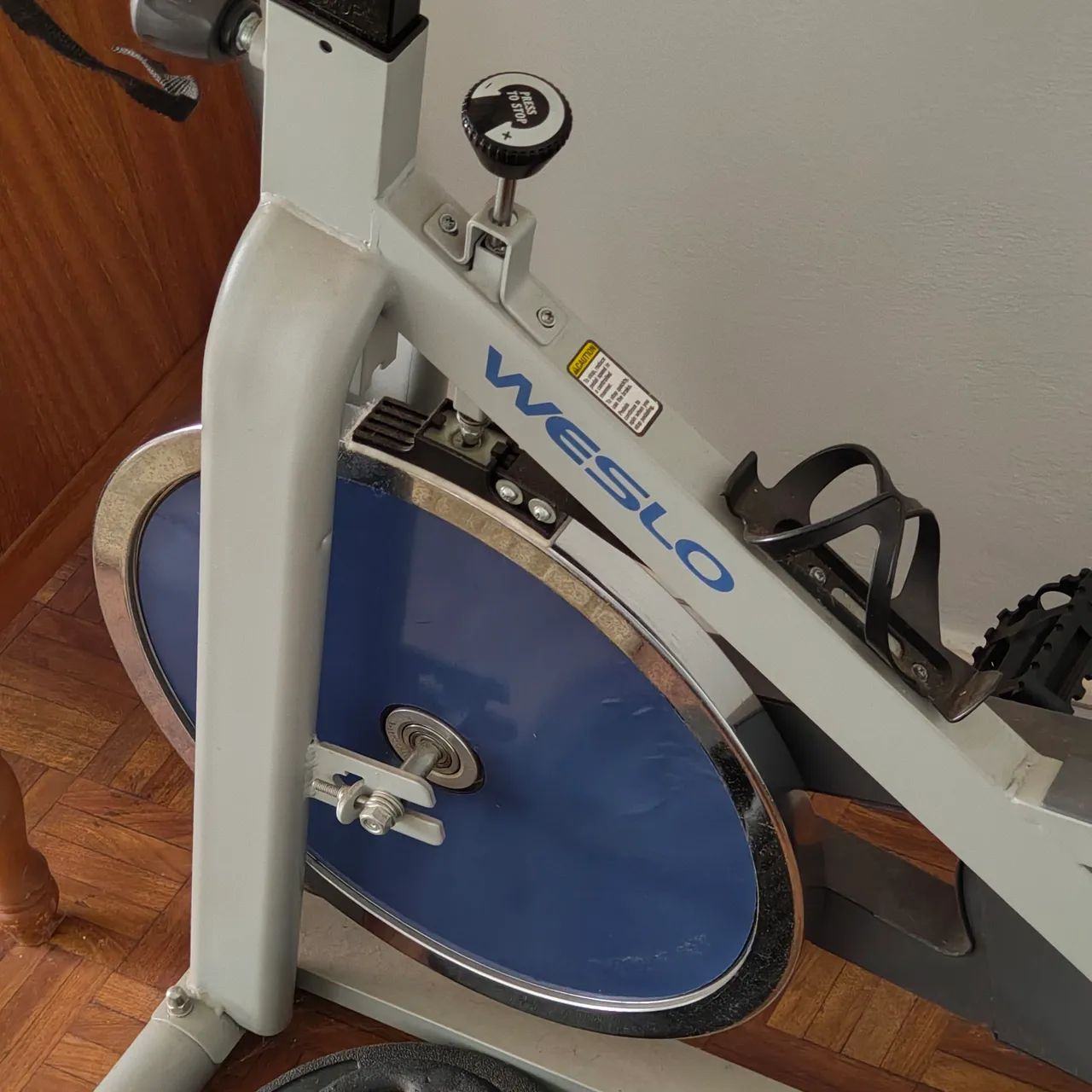 bicicleta spinning weslo praticamente nova - Foto 4