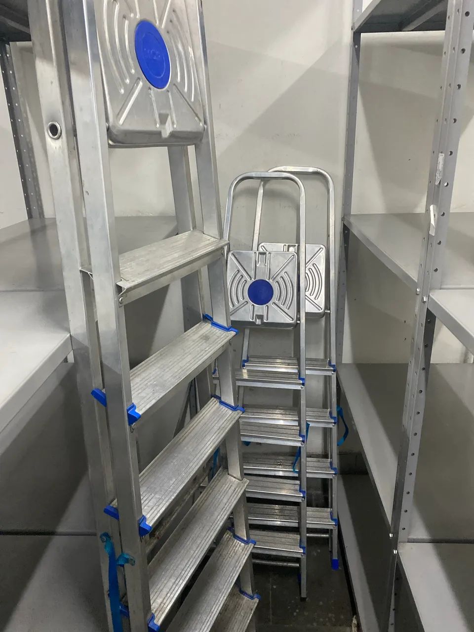 3 escadas de alumínio KiT