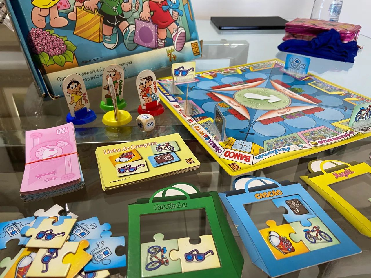 Jogo de tabuleiro Turma da Mônica - Comprando Certo - Foto 2