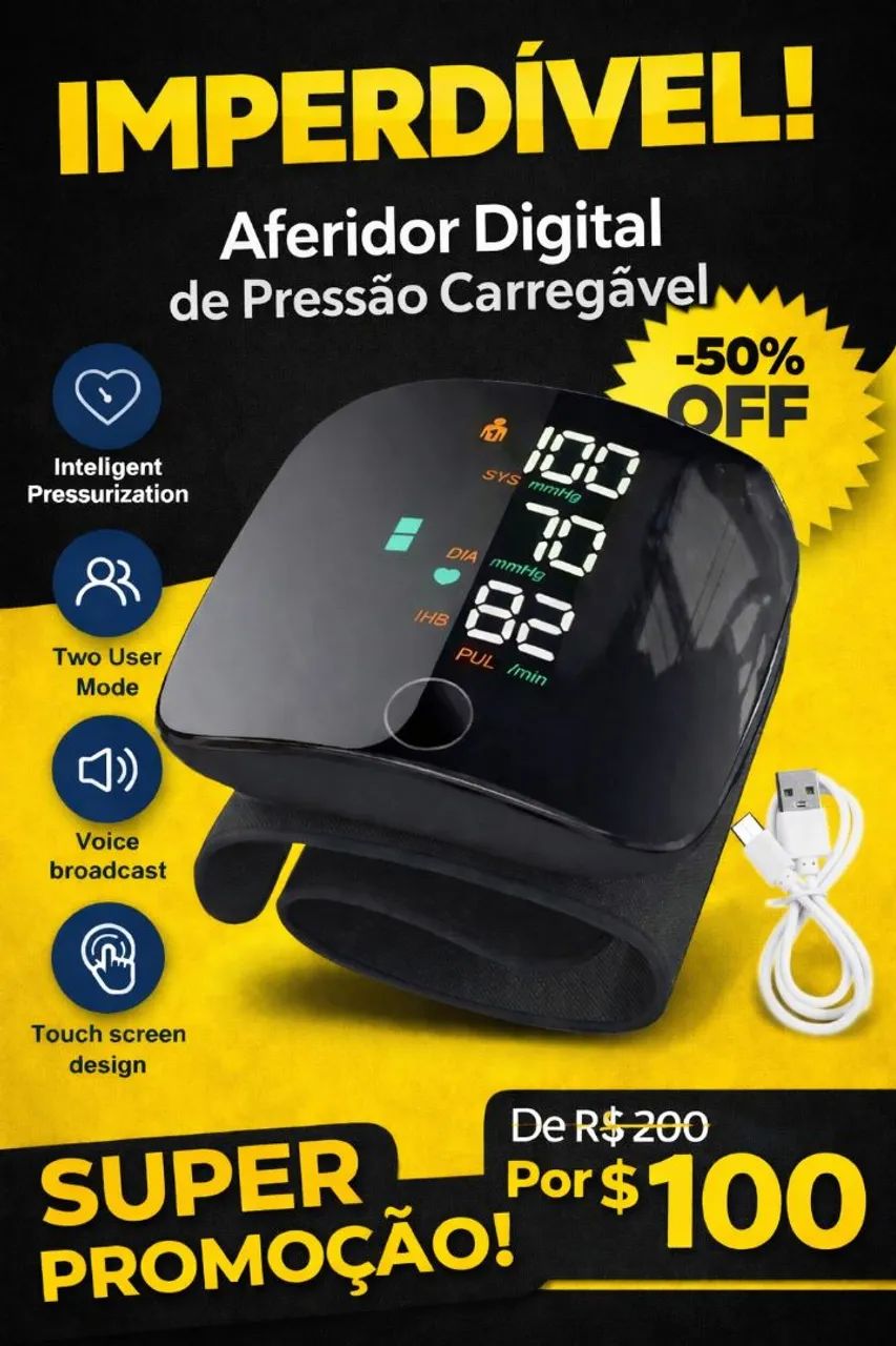 Aferidor de pressão digital 