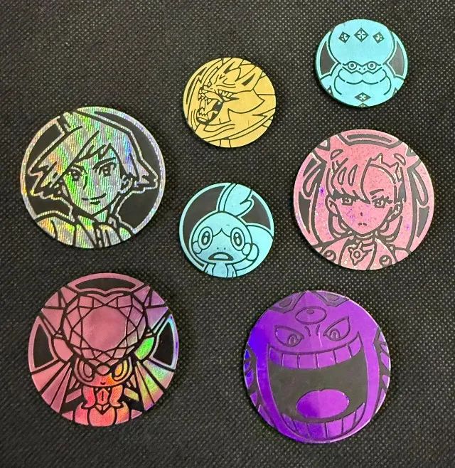 Moedas Colecionáveis Pokémon